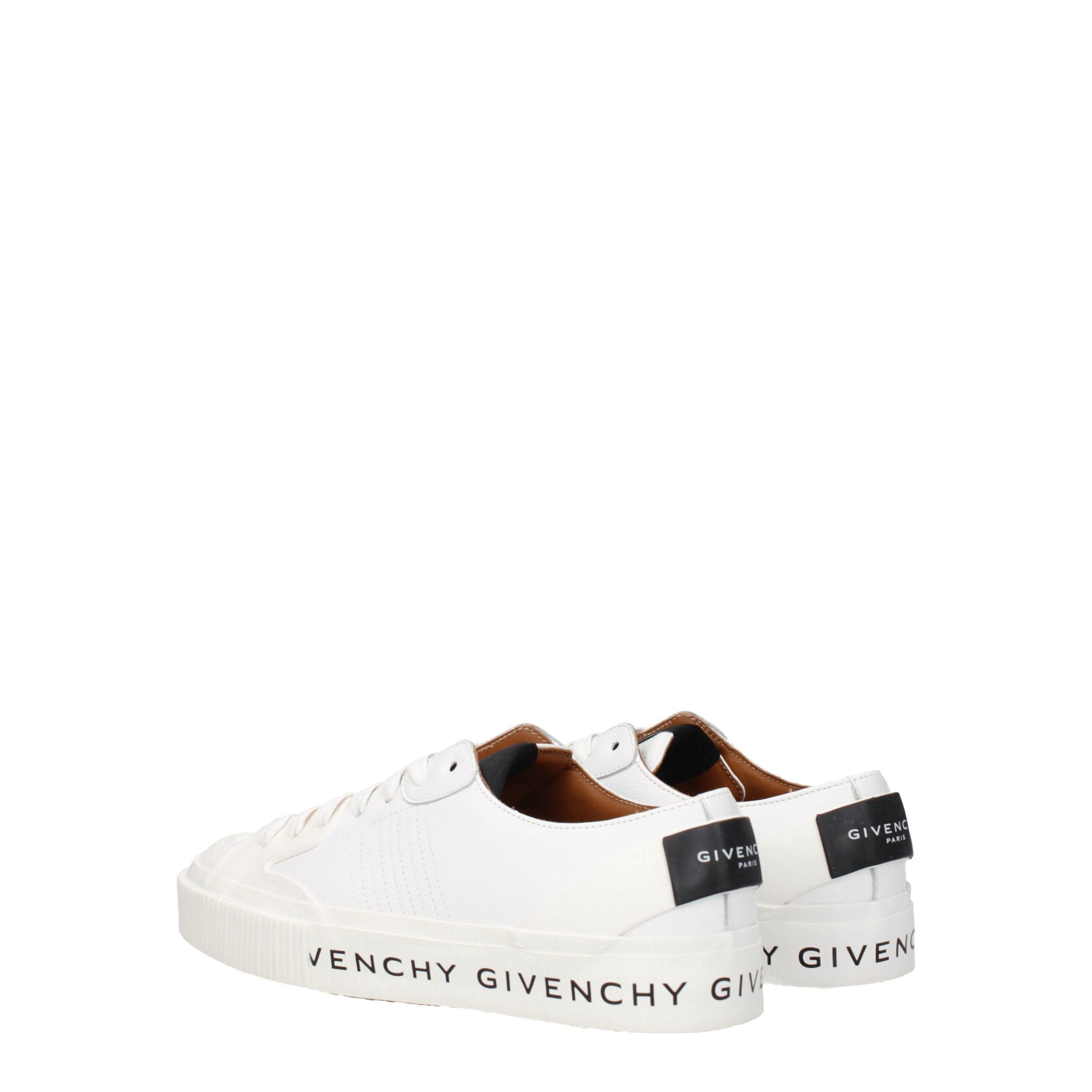 Givenchy Weiße Leder-Low Tops