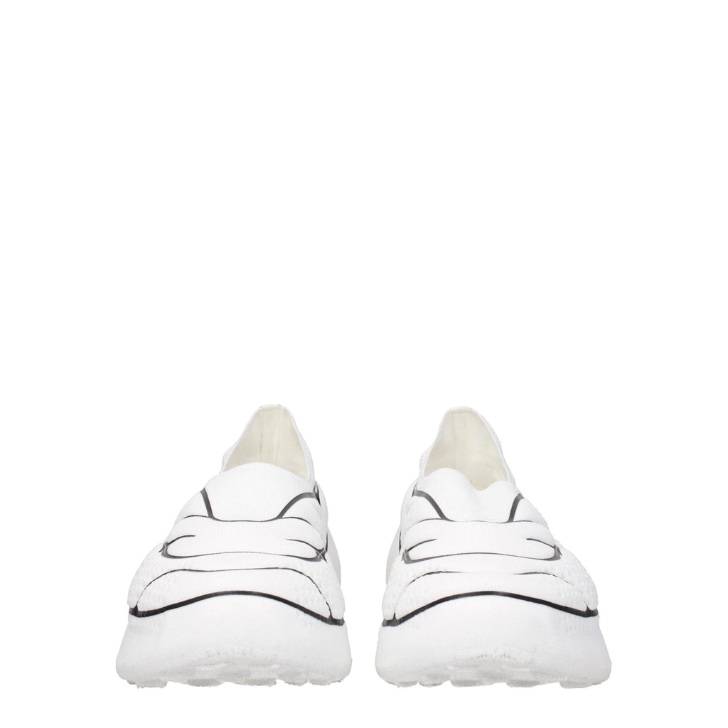 Givenchy Weiße Stoff-Low Tops