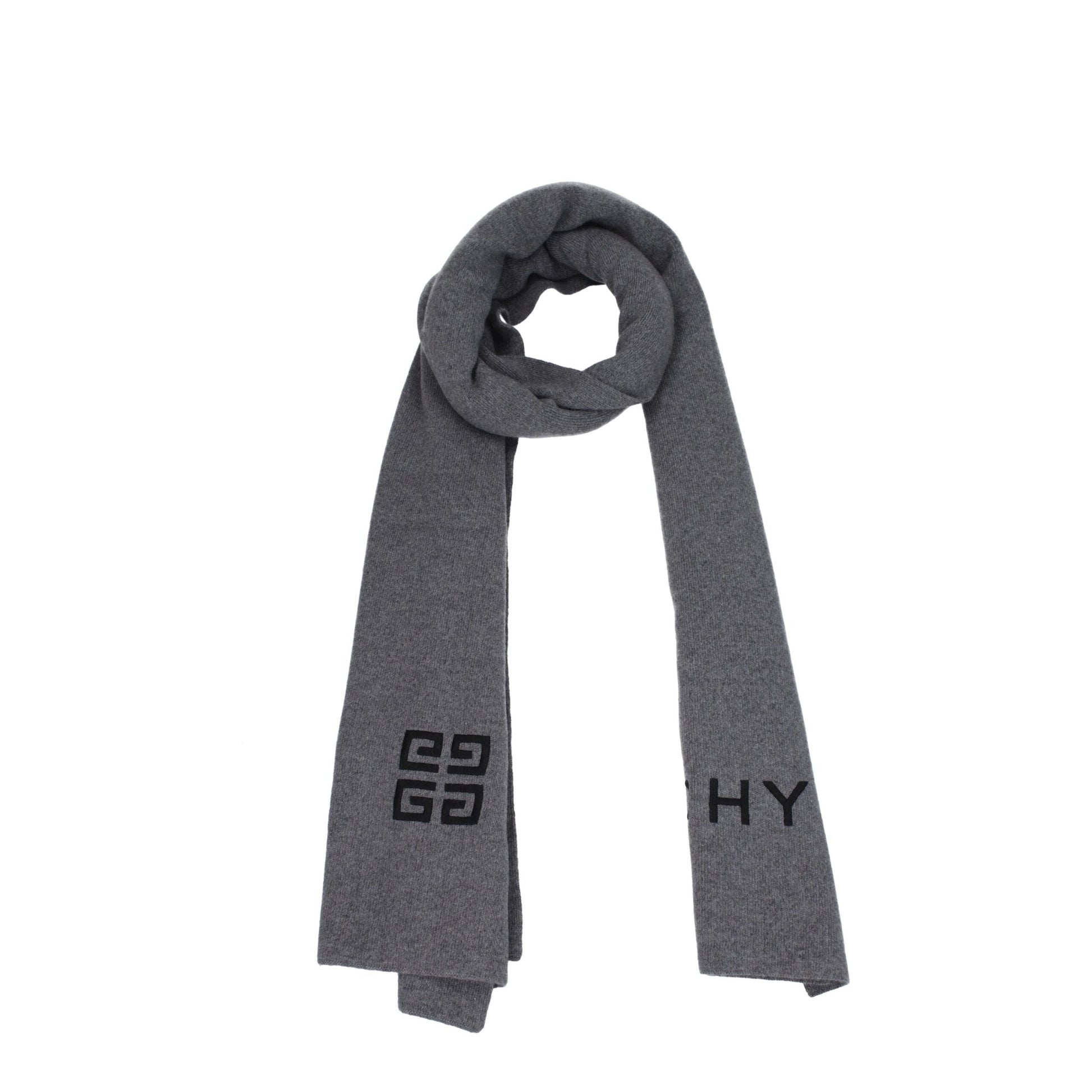 Givenchy Graue Wollschals