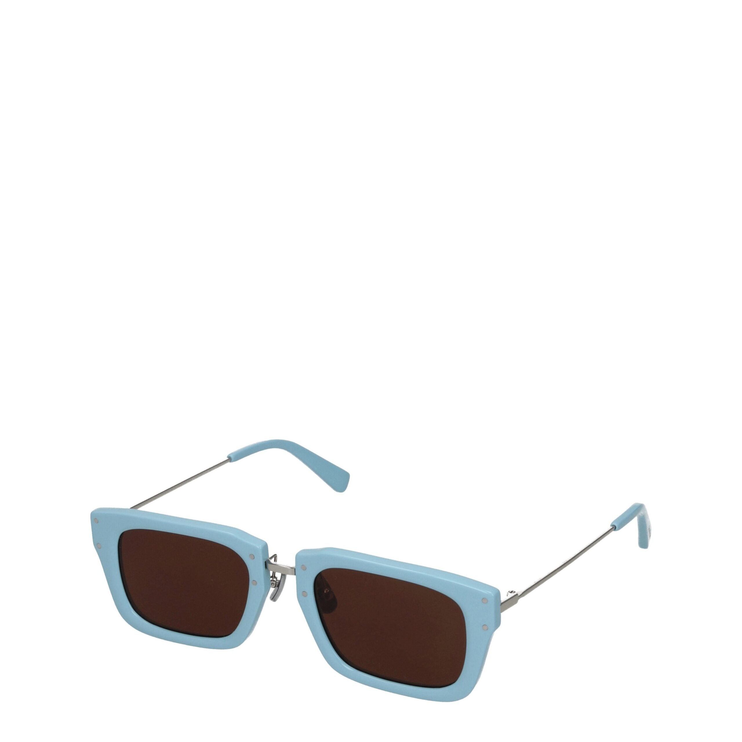 Jacquemus Hellblaue Acetat-Sonnenbrille