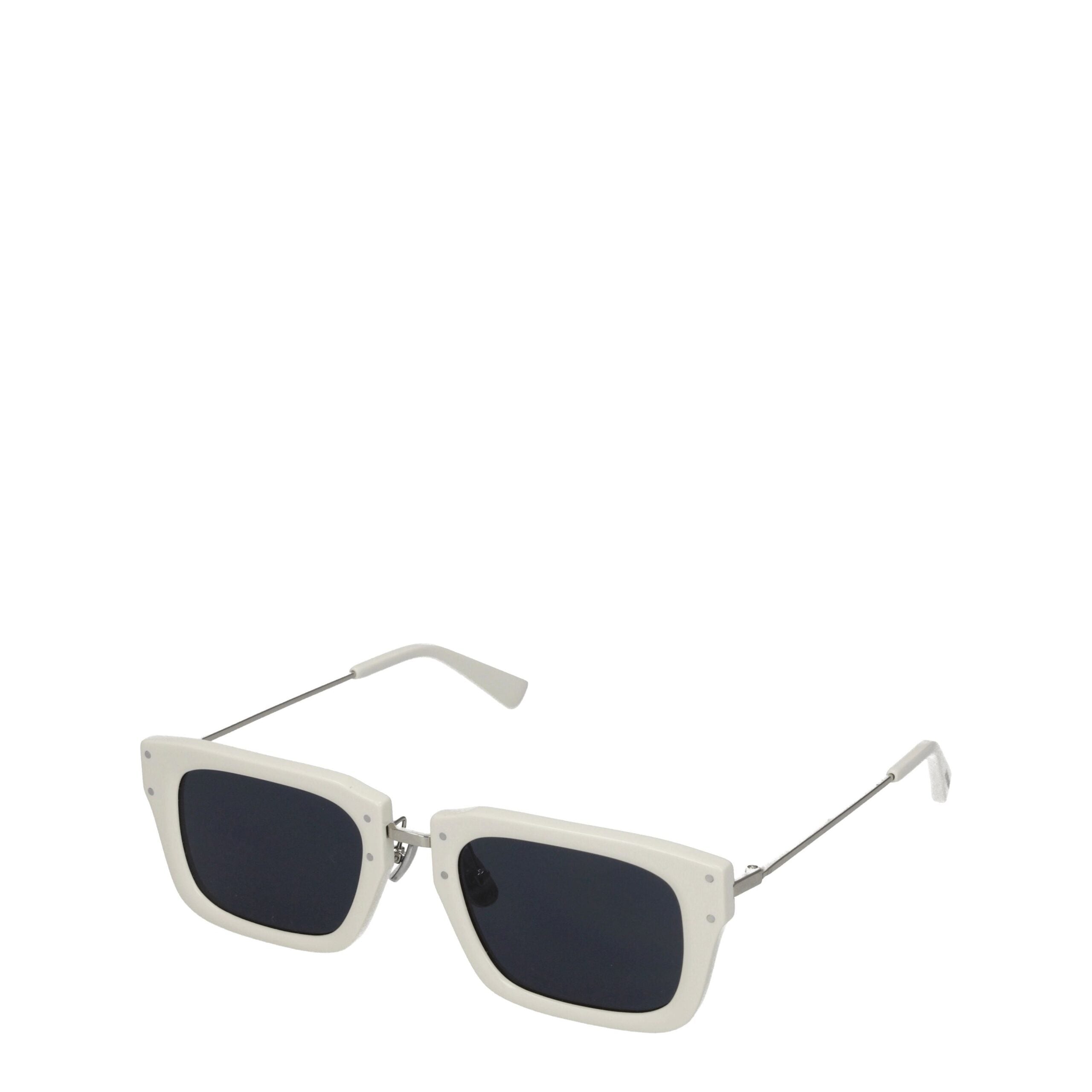 Jacquemus Weiße Acetat-Sonnenbrille