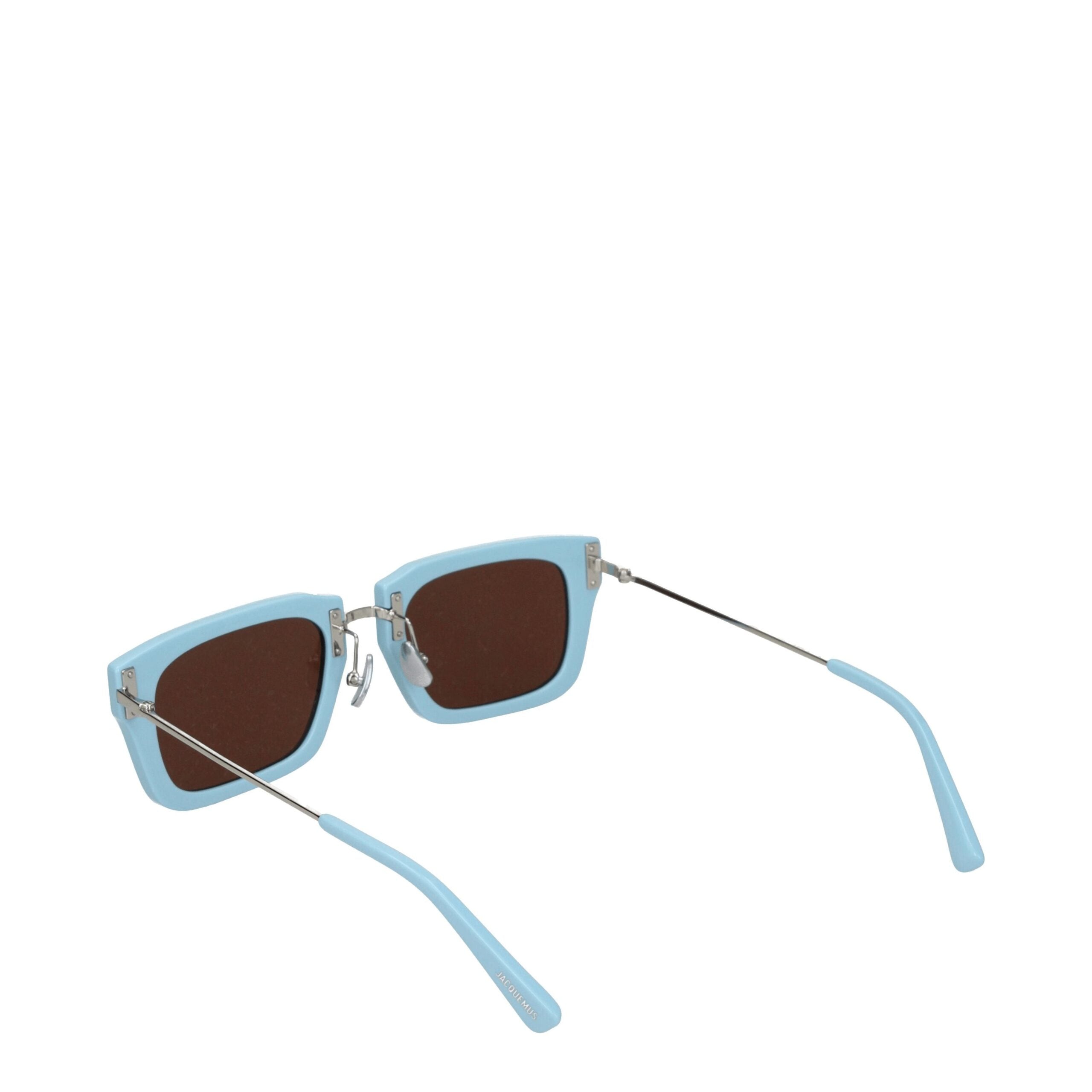 Jacquemus Hellblaue Acetat-Sonnenbrille