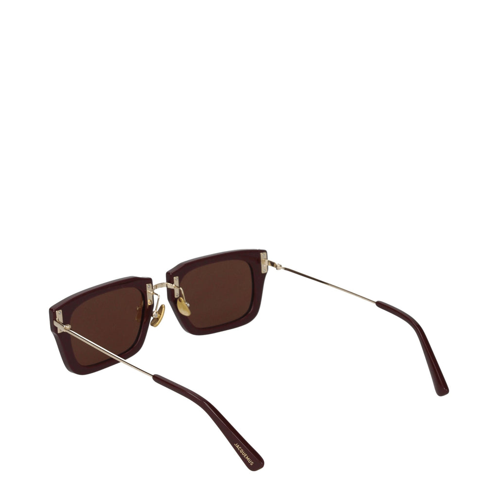 Jacquemus Braune Acetat-Sonnenbrille