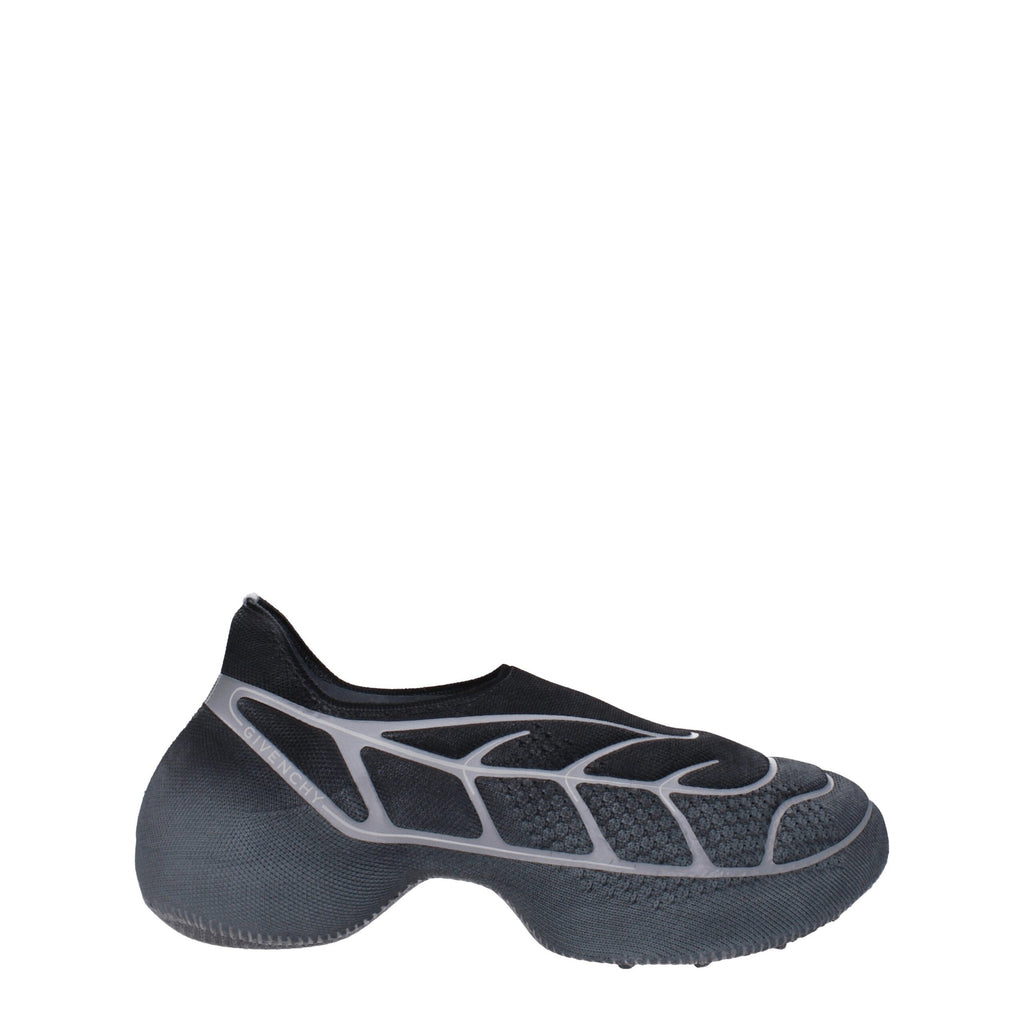 Givenchy Graue Sportliche Turnschuhe aus Stoff