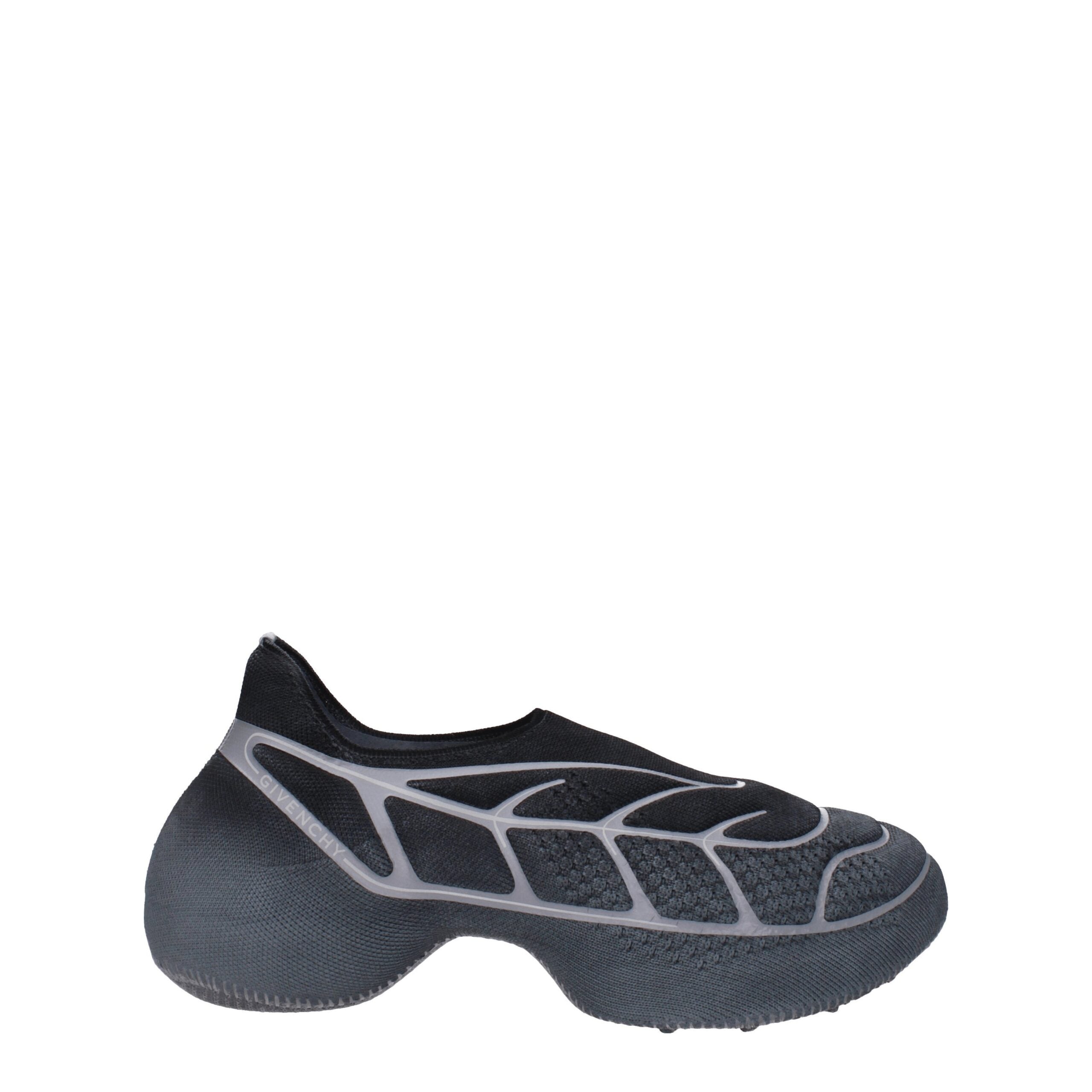 Givenchy Graue Sportliche Turnschuhe aus Stoff