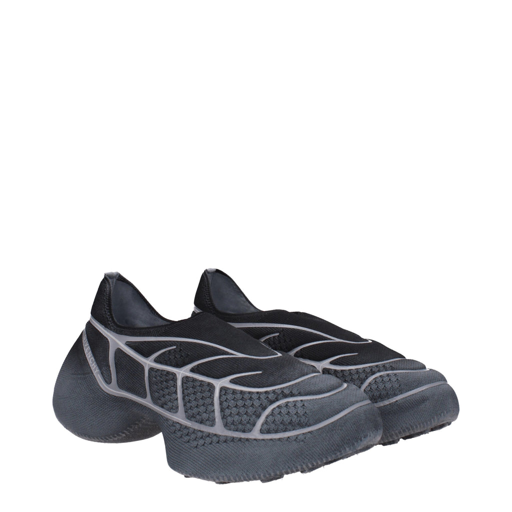 Givenchy Graue Sportliche Turnschuhe aus Stoff