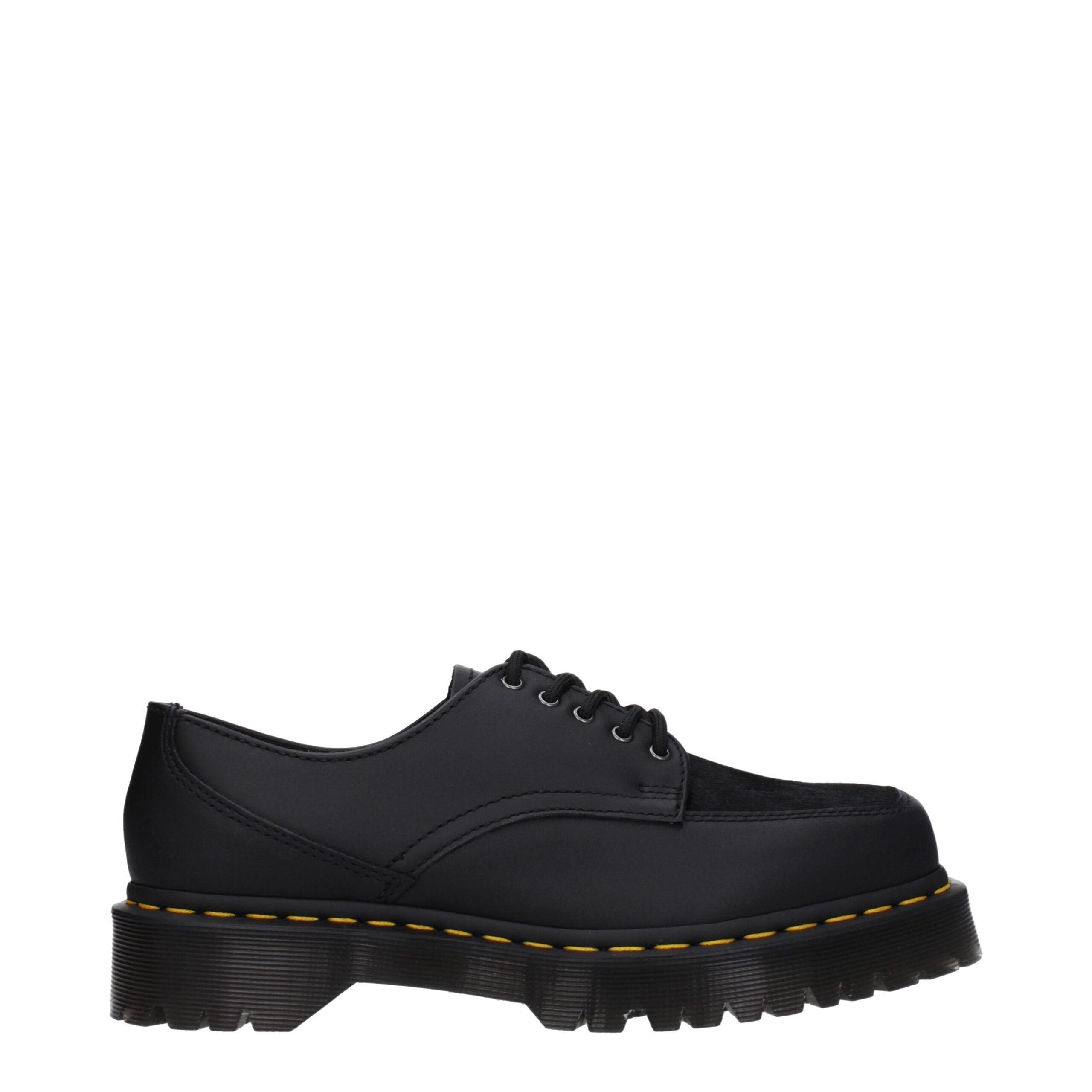 Dr. Martens Schwarze Leder Oxfords und Derbies