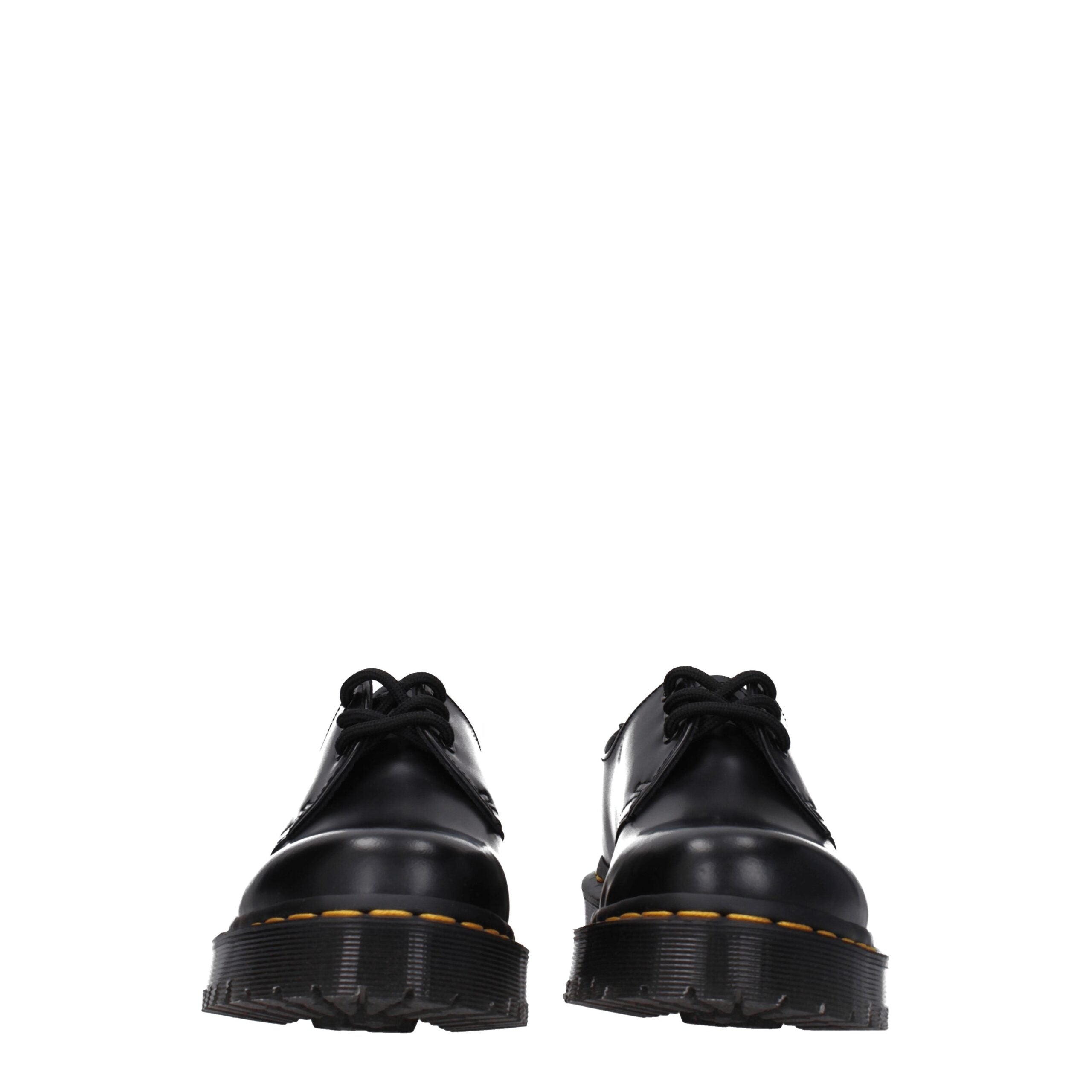 Dr. Martens Schwarze Leder Oxfords und Derbies