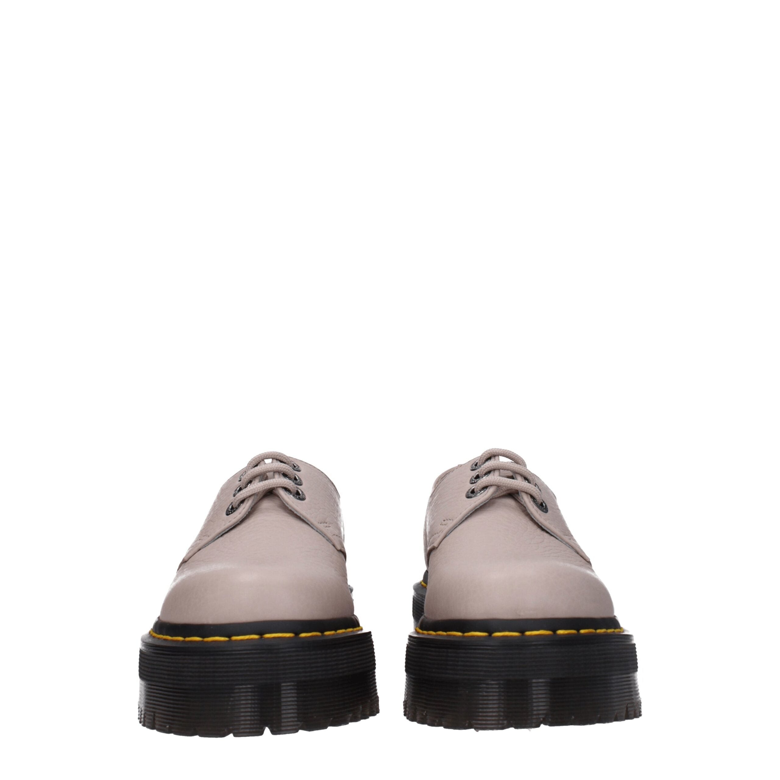 Dr. Martens Graue Leder Oxfords und Derbies