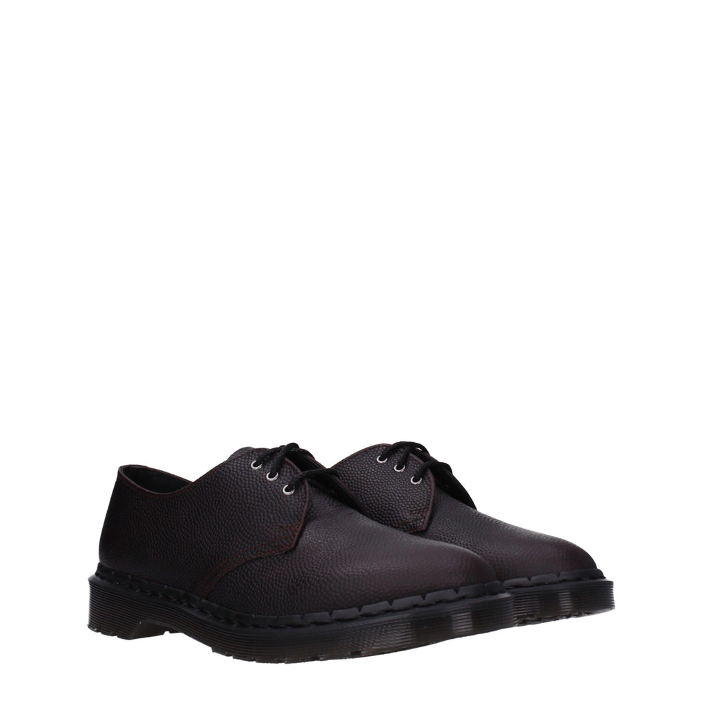 Dr. Martens Lila Leder Oxfords und Derbies