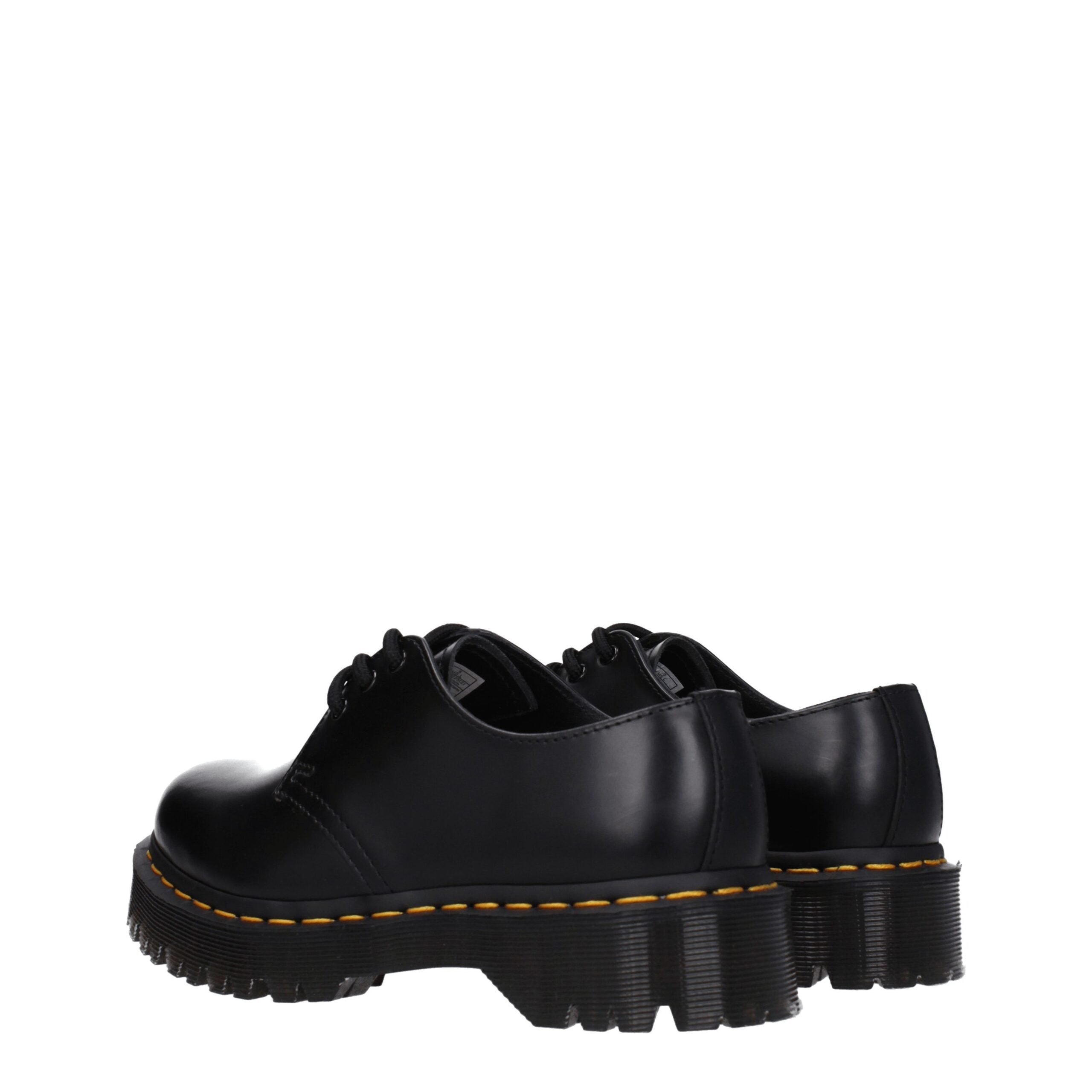 Dr. Martens Schwarze Leder Oxfords und Derbies