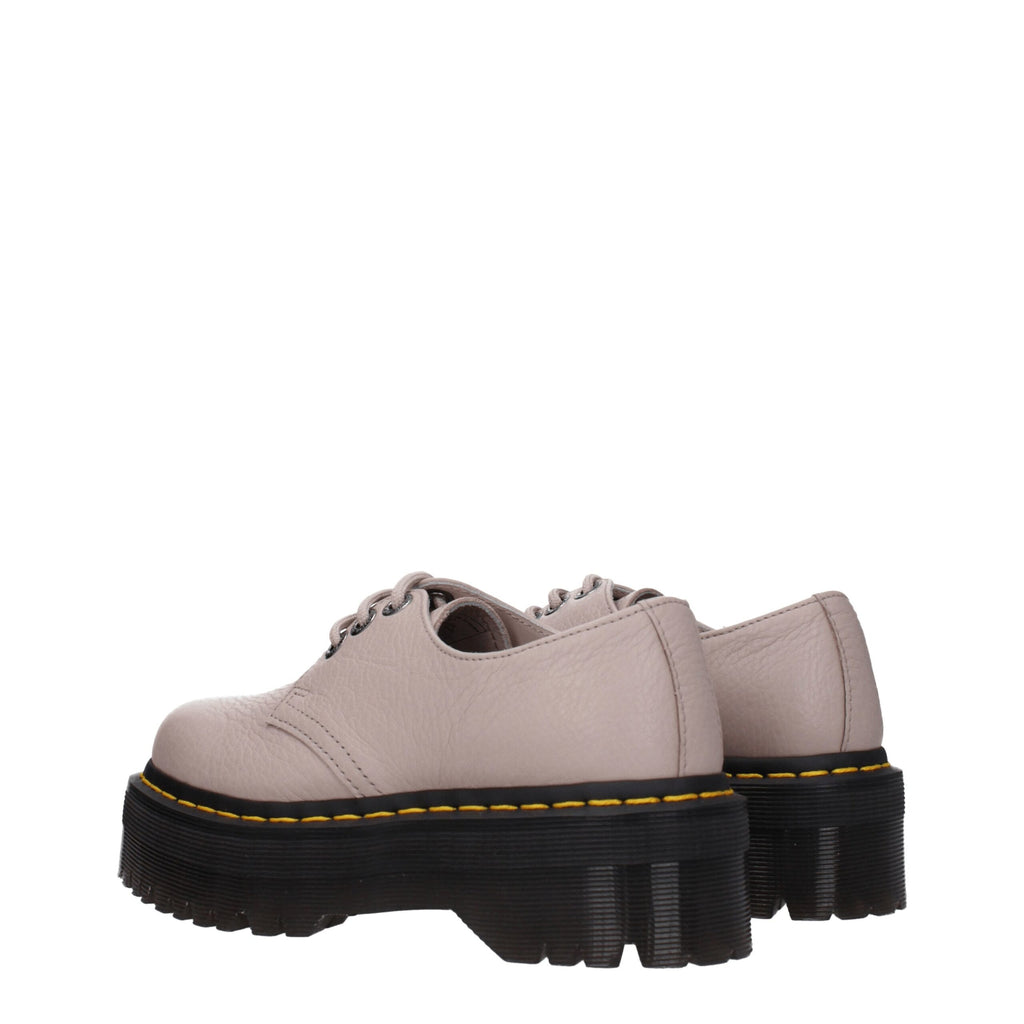 Dr. Martens Graue Leder Oxfords und Derbies