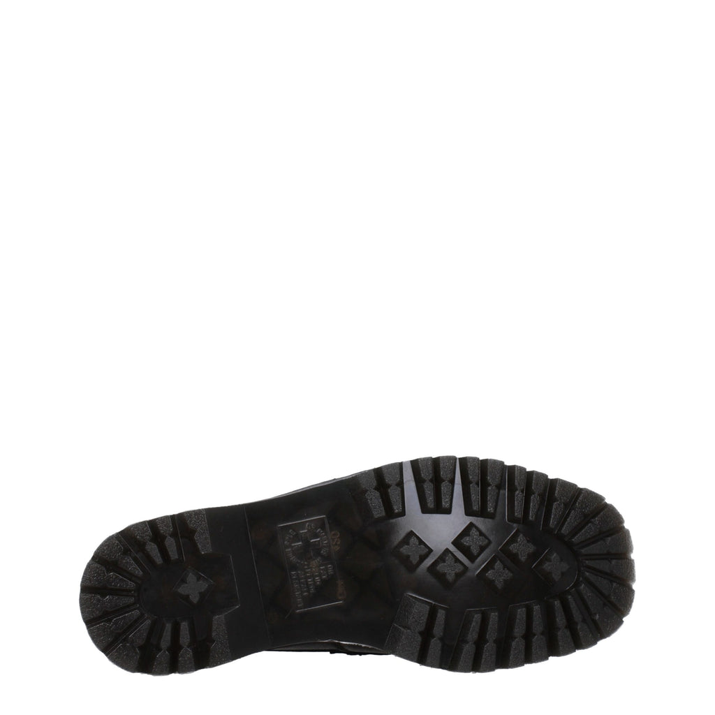 Dr. Martens Schwarze Leder Slipper
