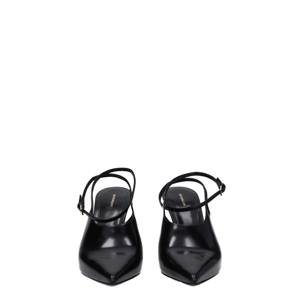 Givenchy Schwarze Leder High Heel Pumps