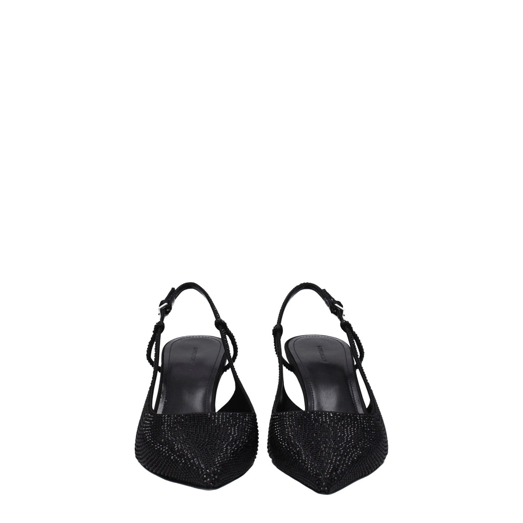 Givenchy Schwarze High Heel Pumps aus Stoff