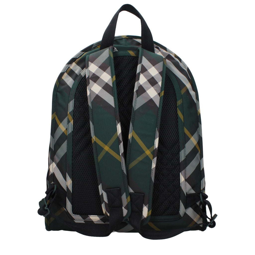 Burberry Rucksäcke aus grünem Stoff