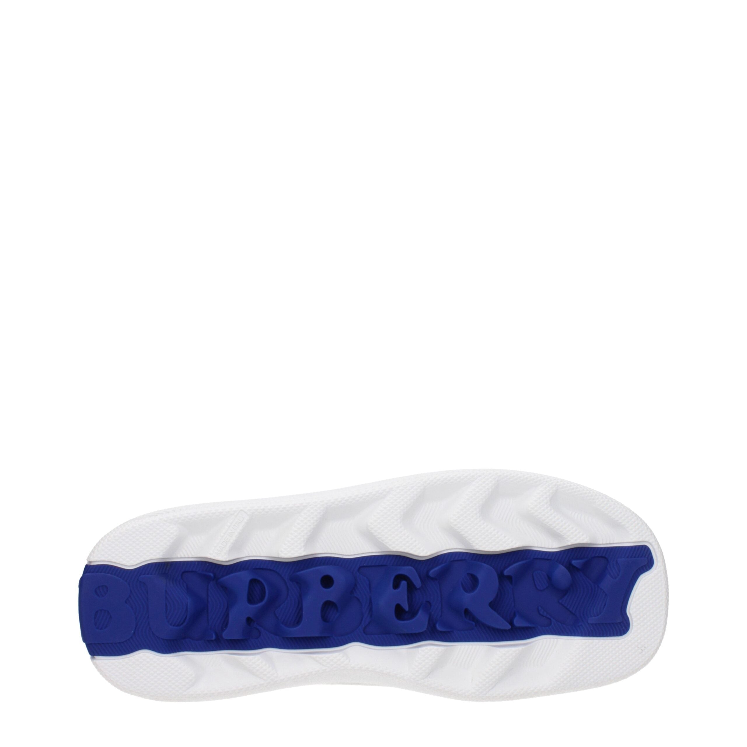 Burberry Weiße Leder-Low Tops