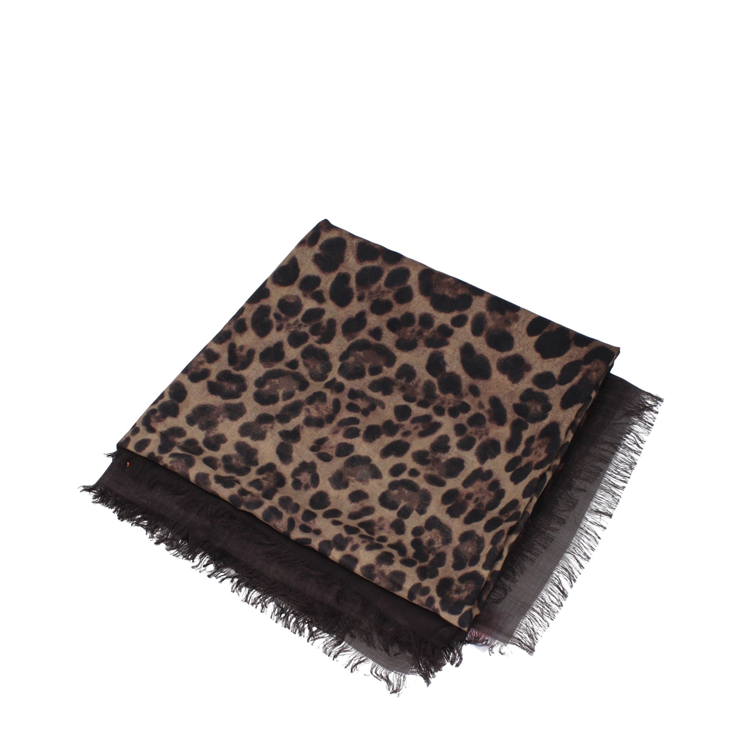 Valentino Garavani Foulards aus braunem Kaschmir