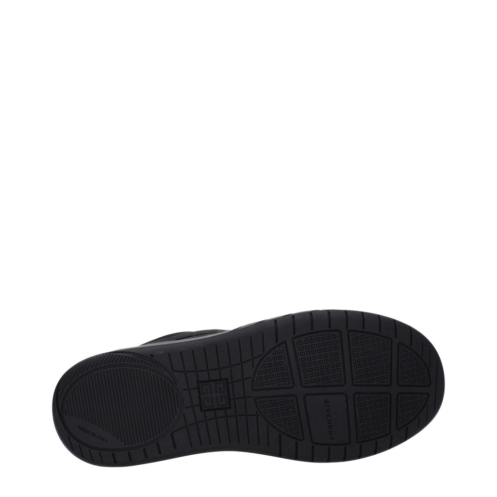 Givenchy Schwarzer Stoff Low Tops