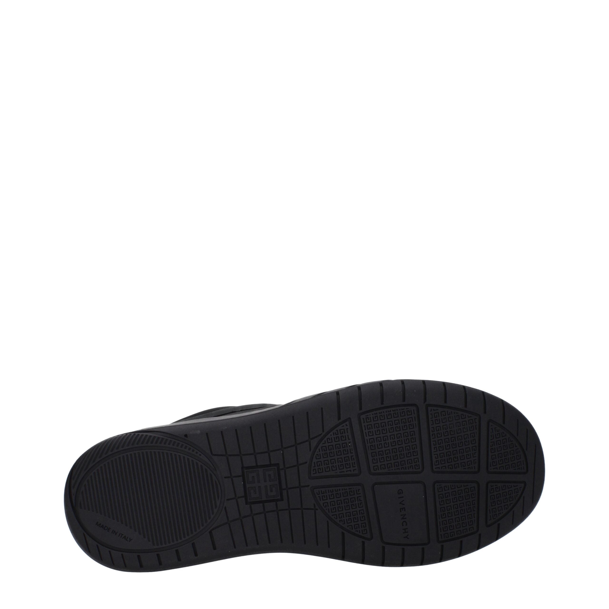 Givenchy Schwarzer Stoff Low Tops