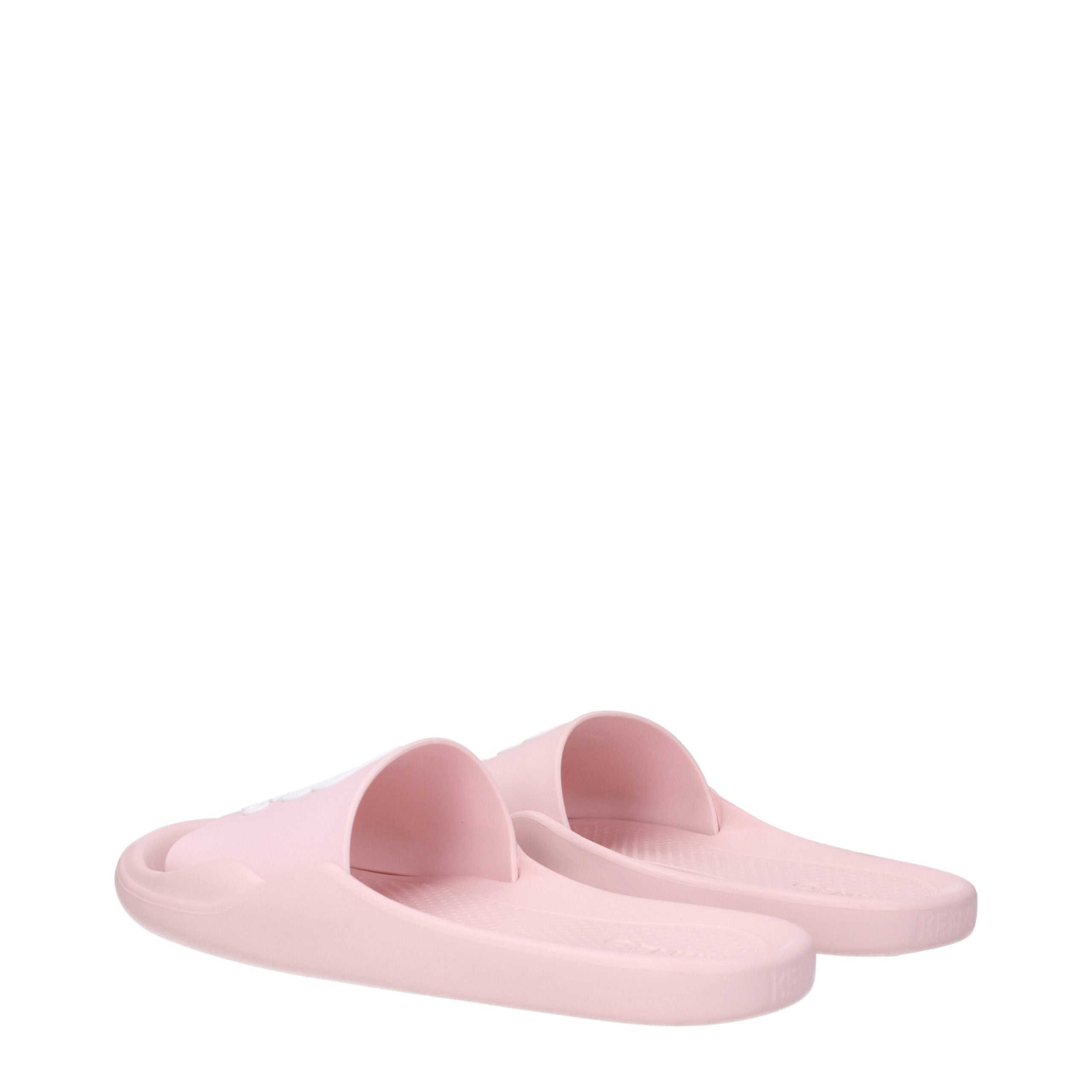 Kenzo Rosa Baumwollpantoffeln Sandalen