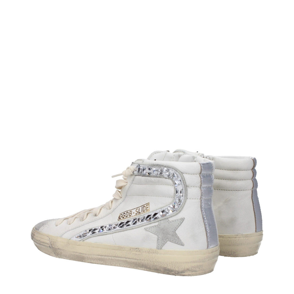 Golden Goose Weiße High-Top Sneakers aus Leder