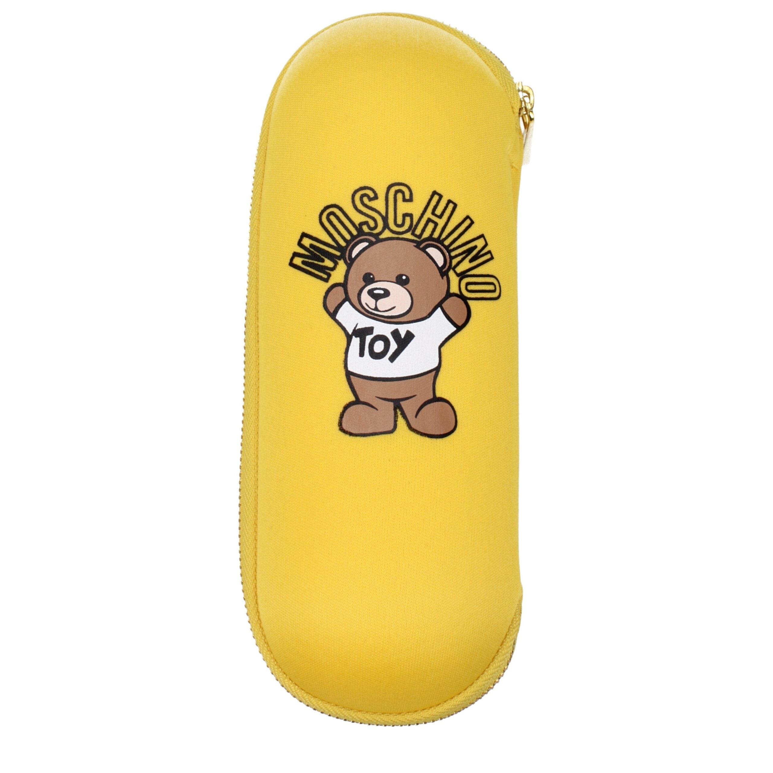 Moschino Gelbe Polyester-Regenschirme