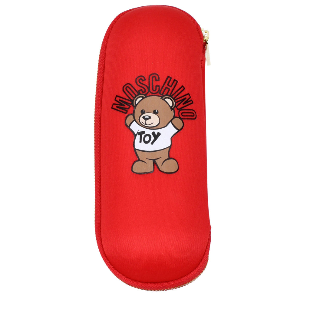 Moschino Rote Polyester-Regenschirme
