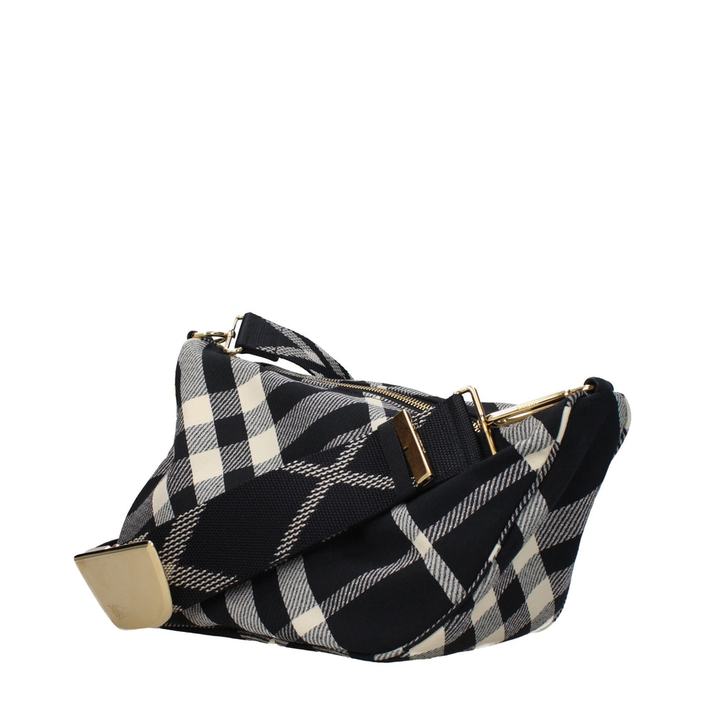 Burberry Schwarze Stoff-Crossbody-Taschen