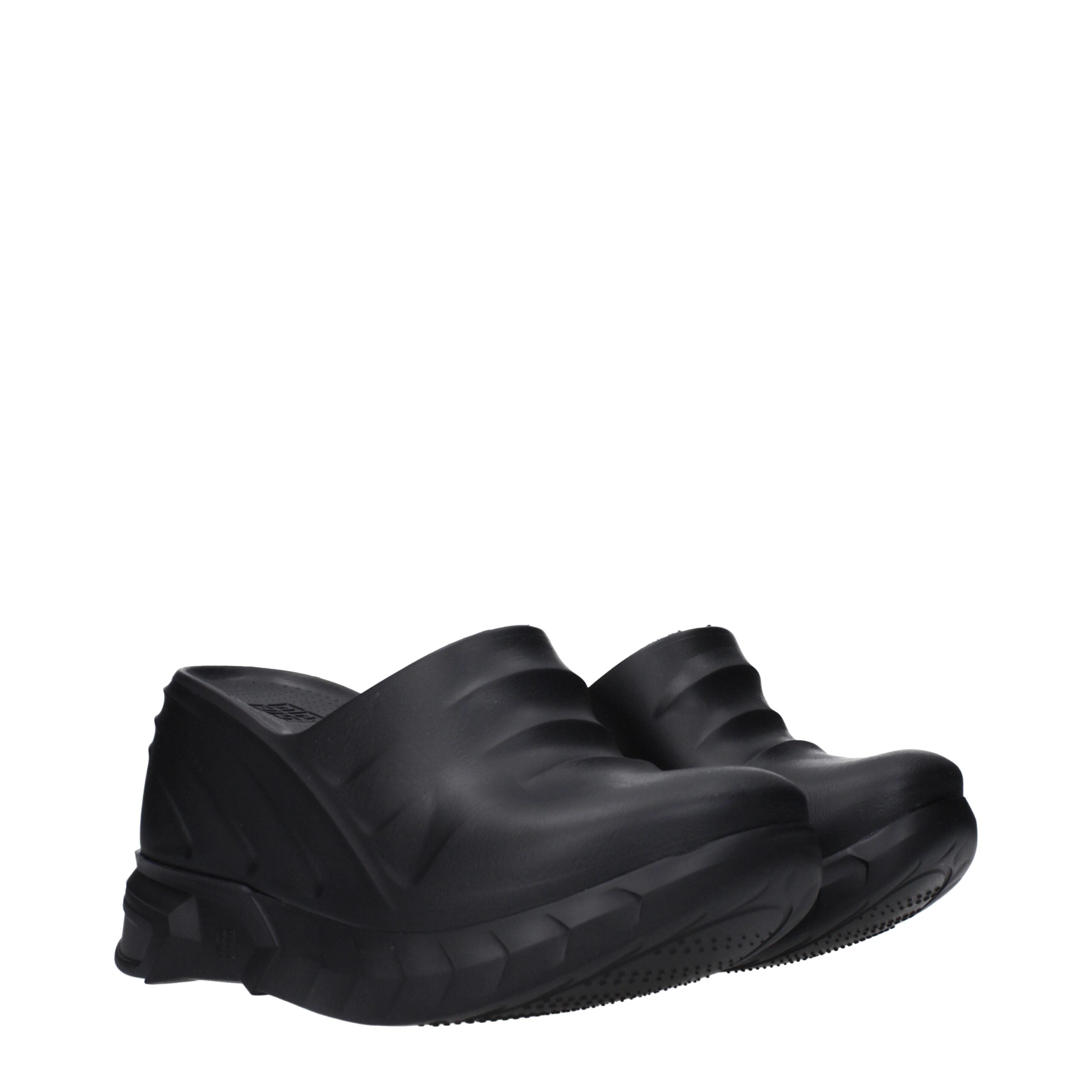 Givenchy Schwarz Baumwolle Hausschuhe Sandalen