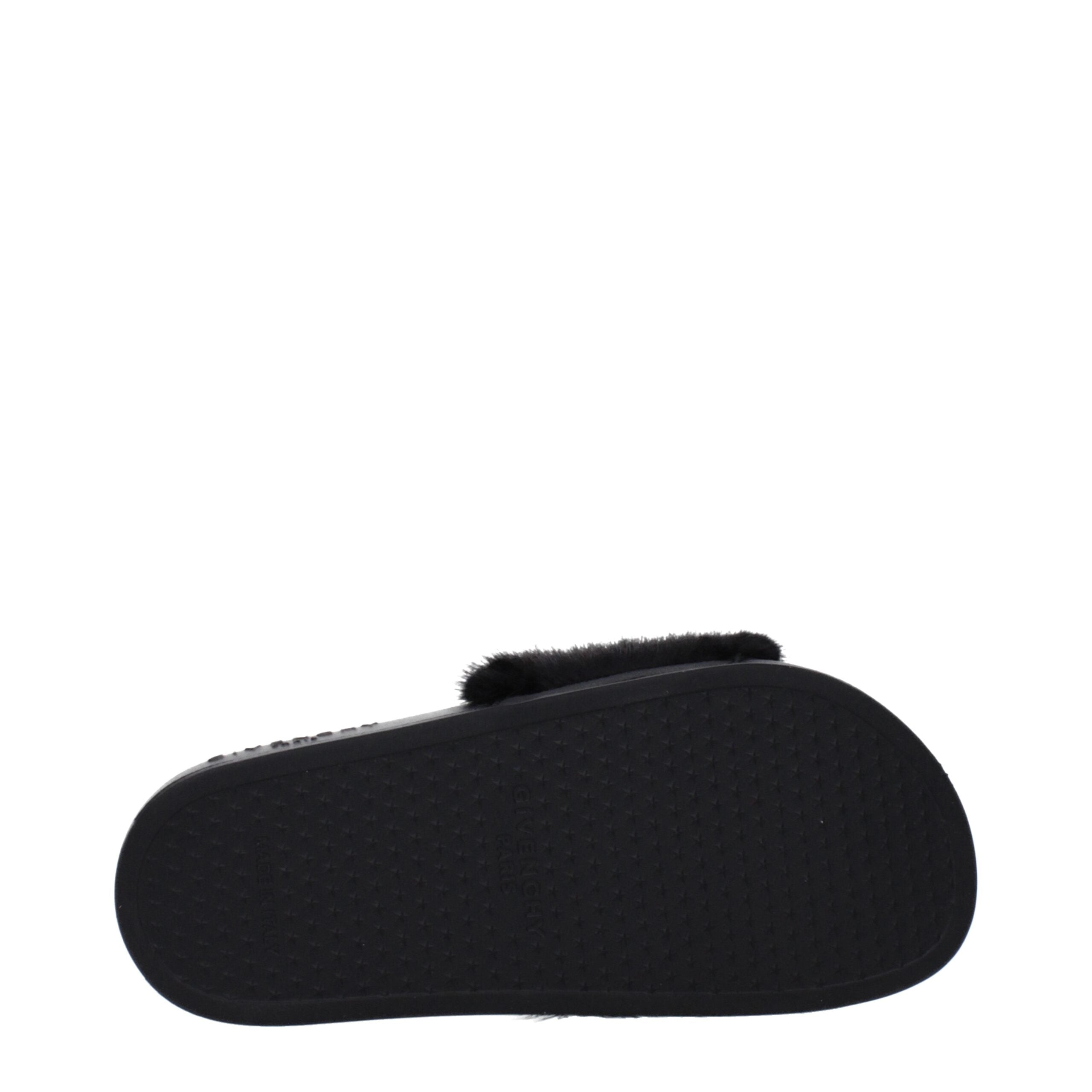 Givenchy Schwarz Baumwolle Hausschuhe Sandalen
