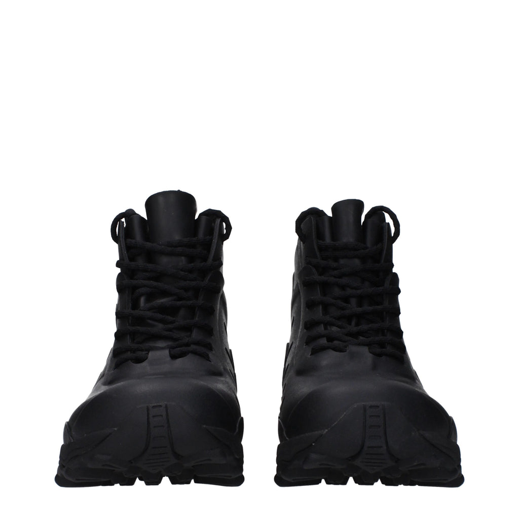 Givenchy Schwarze Baumwollstiefeletten