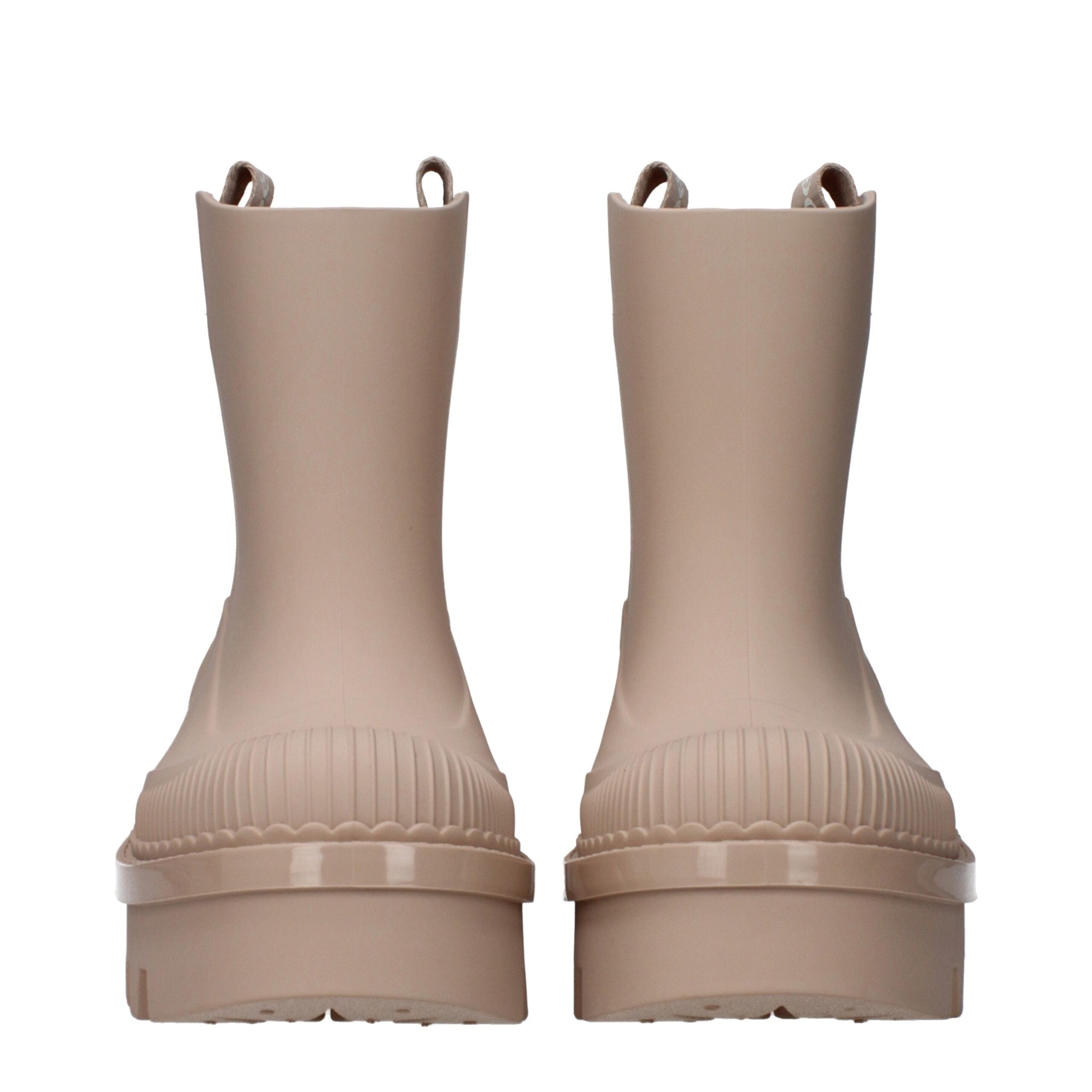 Chloé Rosa Baumwollstiefeletten