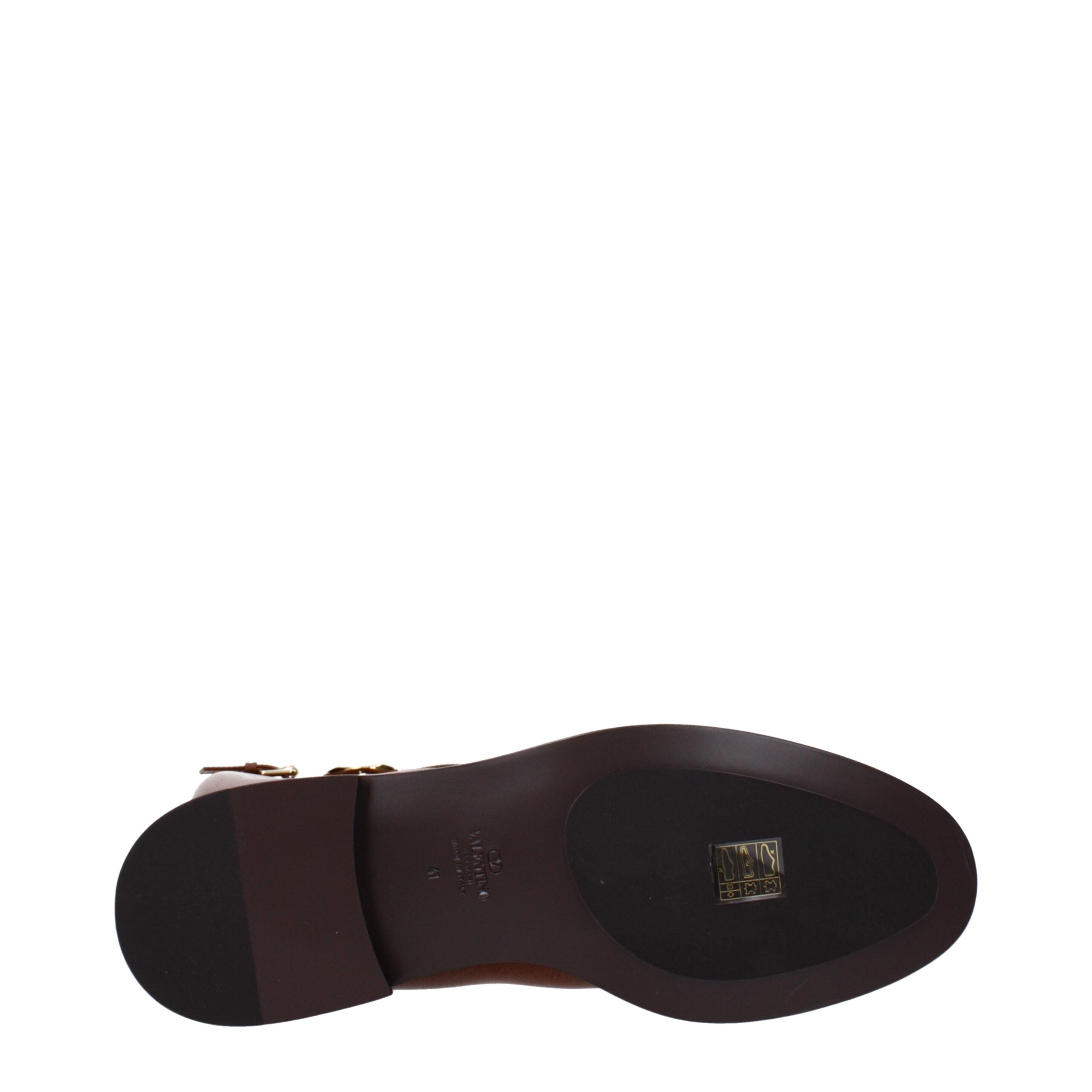 Valentino Garavani Braune Lederstiefel