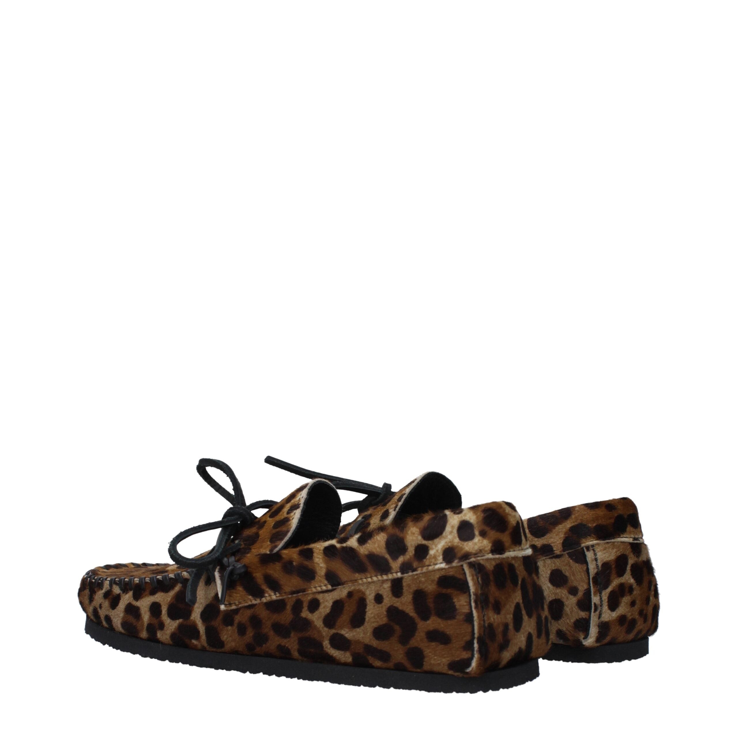 Isabel Marant Braune Rosshaar Slipper