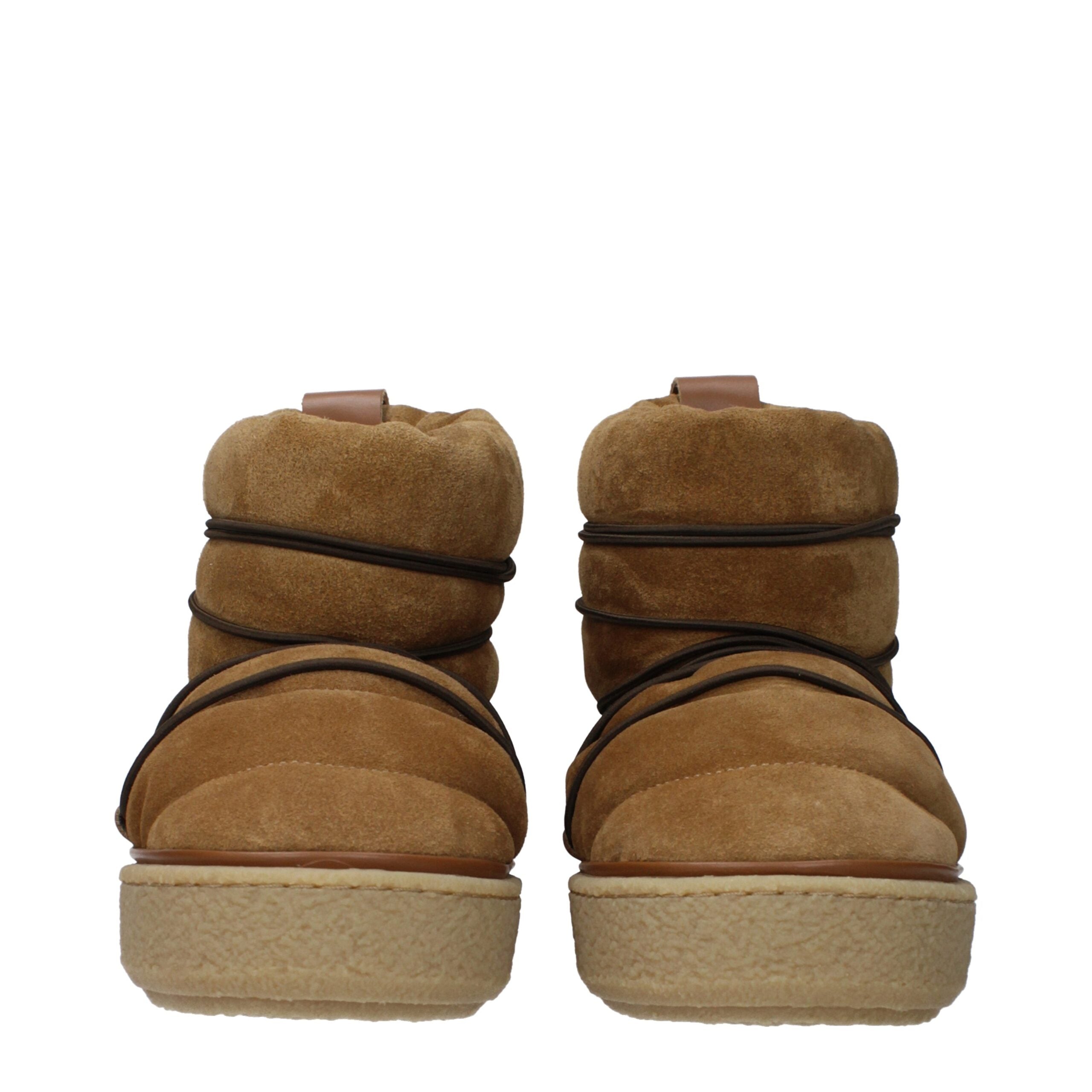 Isabel Marant Braune Lederstiefeletten