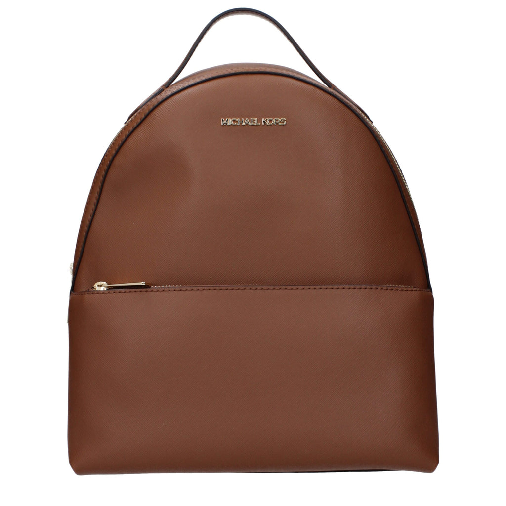 Michael Kors Braune Lederrucksäcke
