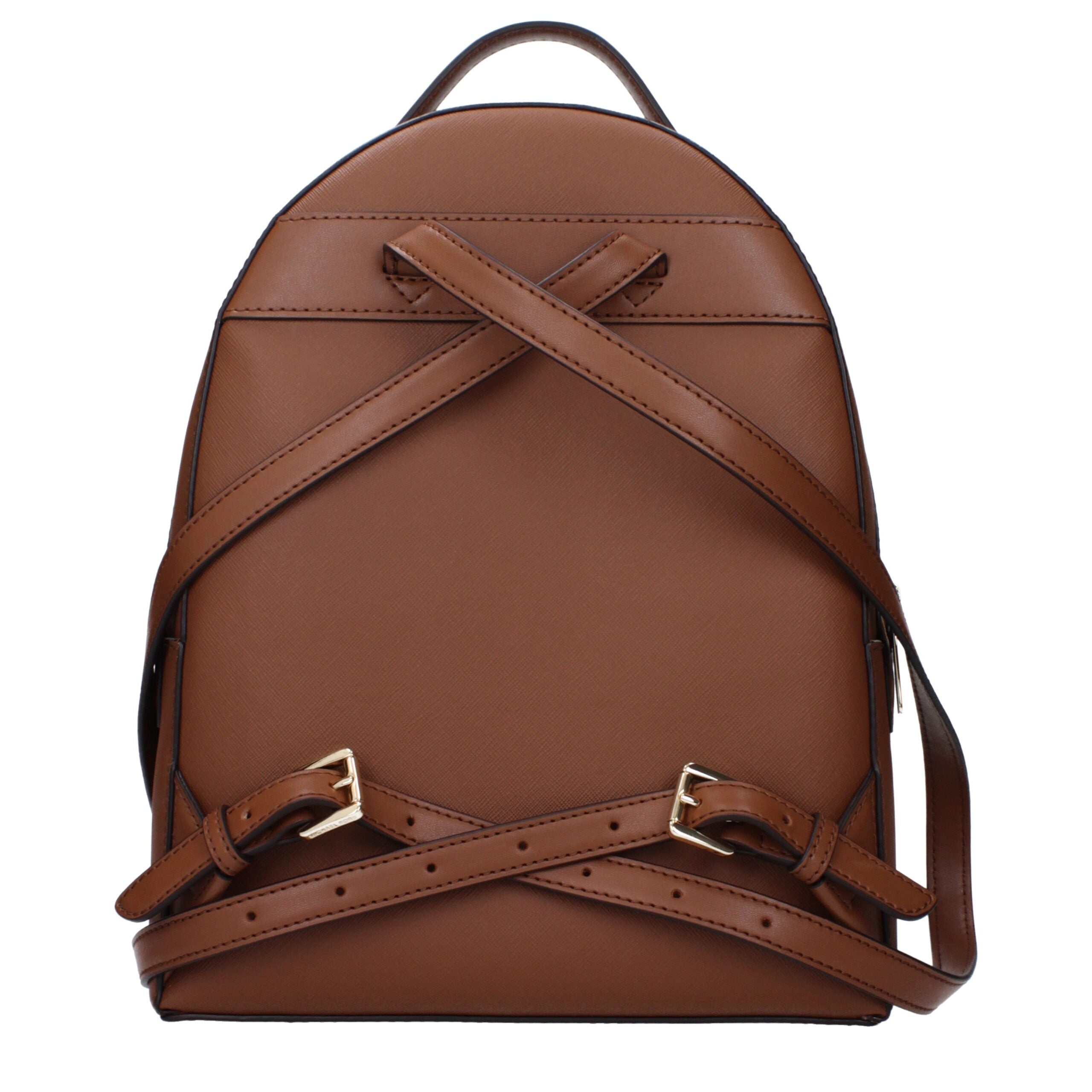 Michael Kors Braune Lederrucksäcke