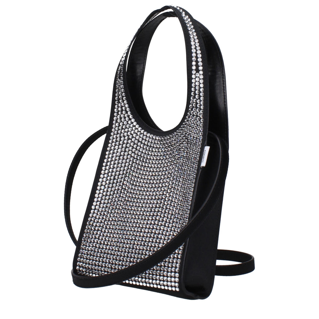 Coperni Schwarze Stoffhandtasche