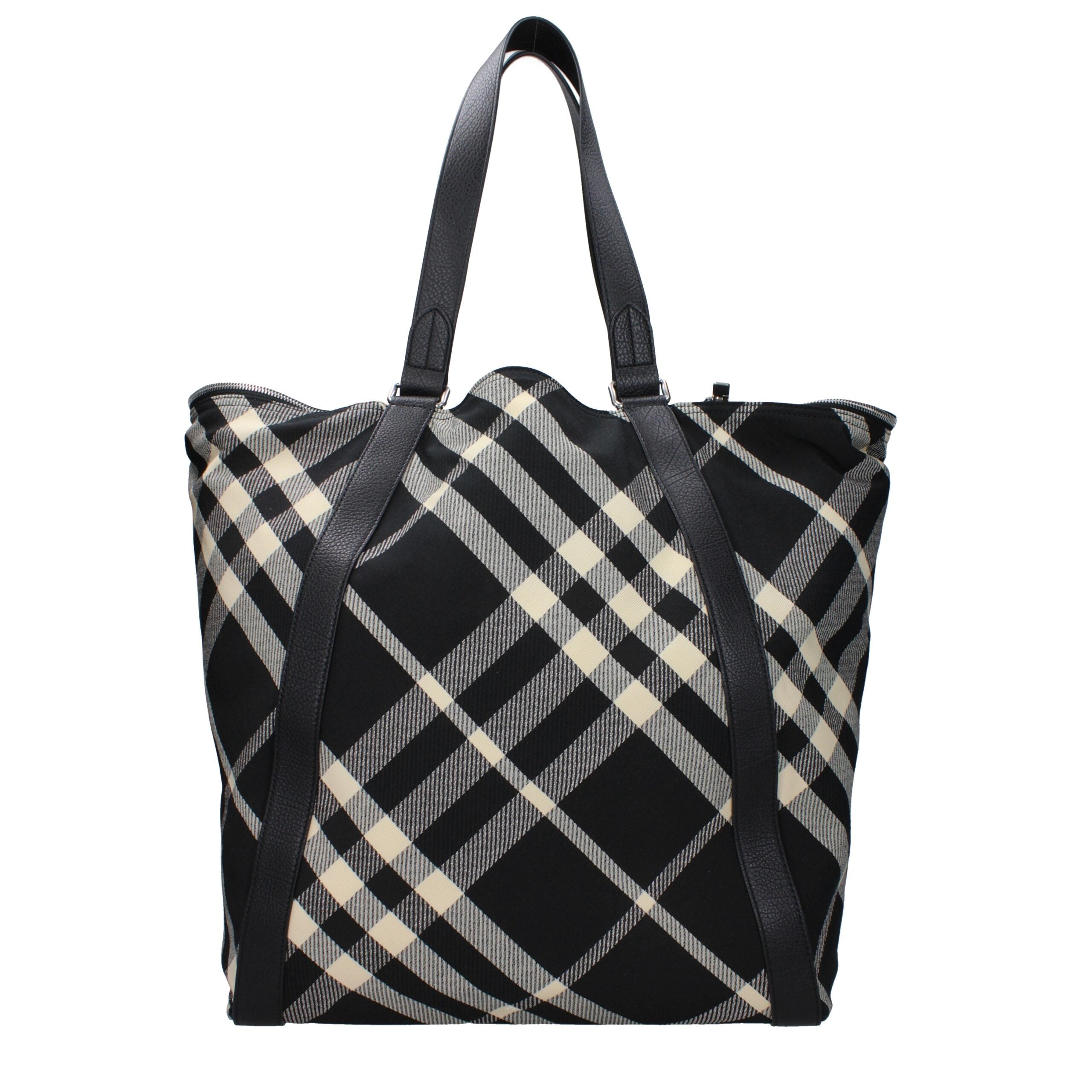 Burberry Schwarze Stoff-Umhängetaschen
