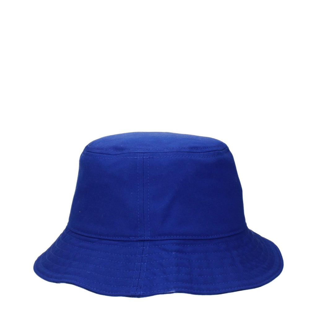 Burberry Blaue Stoff-Eimerhüte