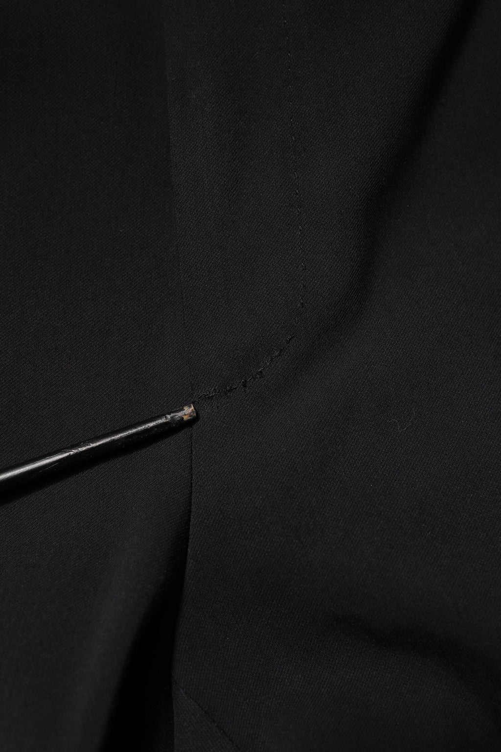 Dolce & Gabbana Schwarzer einreihiger 2-teiliger Anzug aus Baumwolle