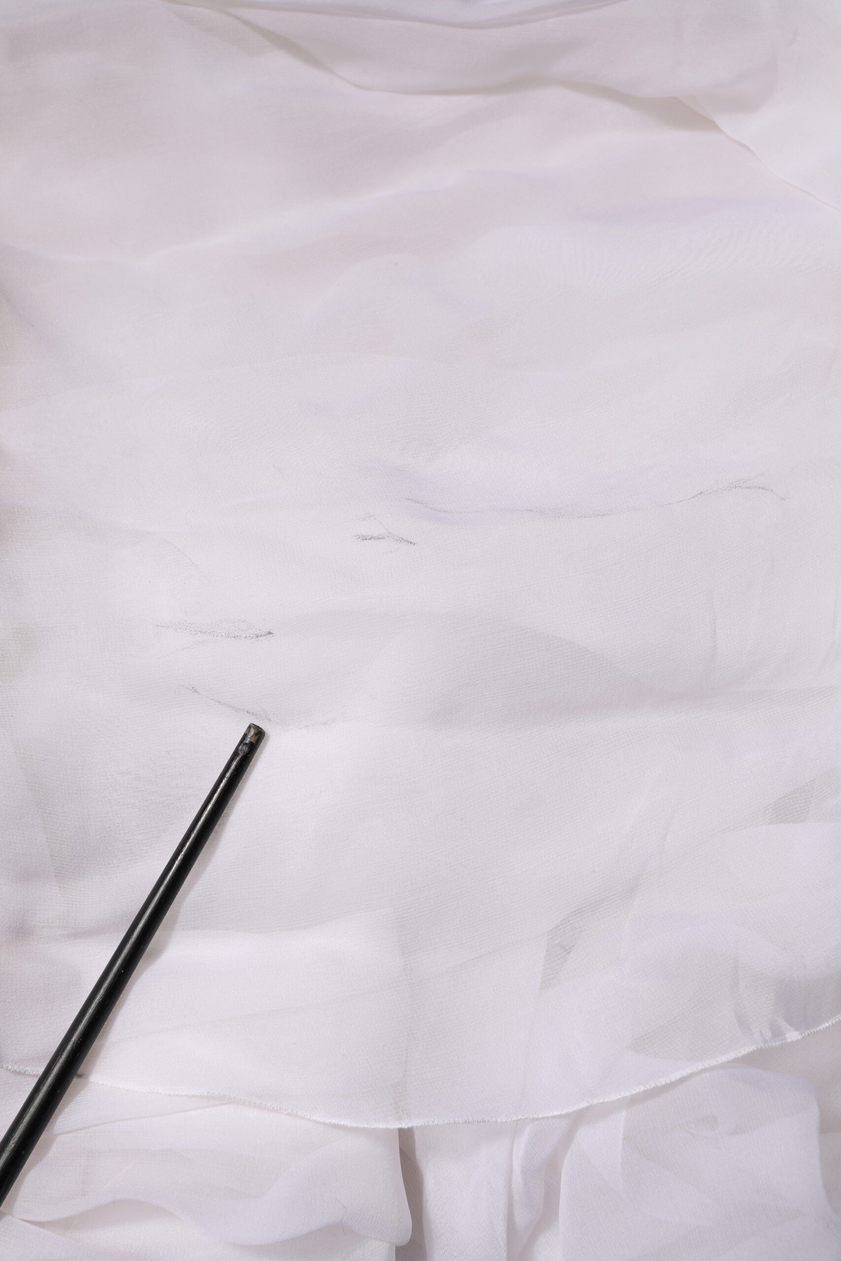 Dolce & Gabbana Weißes Bustier Korsett Geschnittenes Chiffon Top