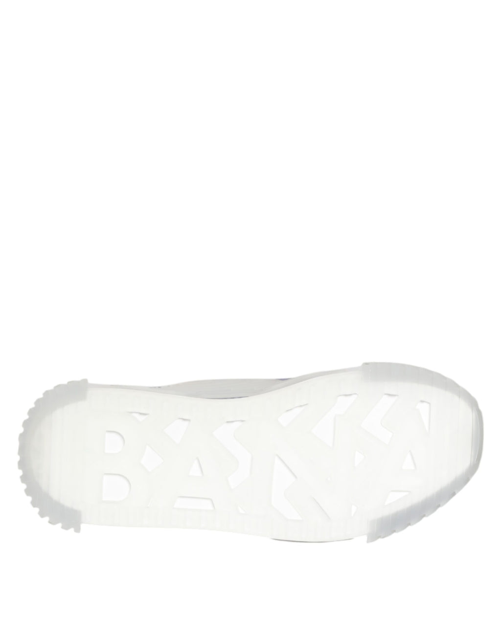 Dolce & Gabbana Silber Schwarz Nylon NS1 Low Top Männer Turnschuhe Schuhe