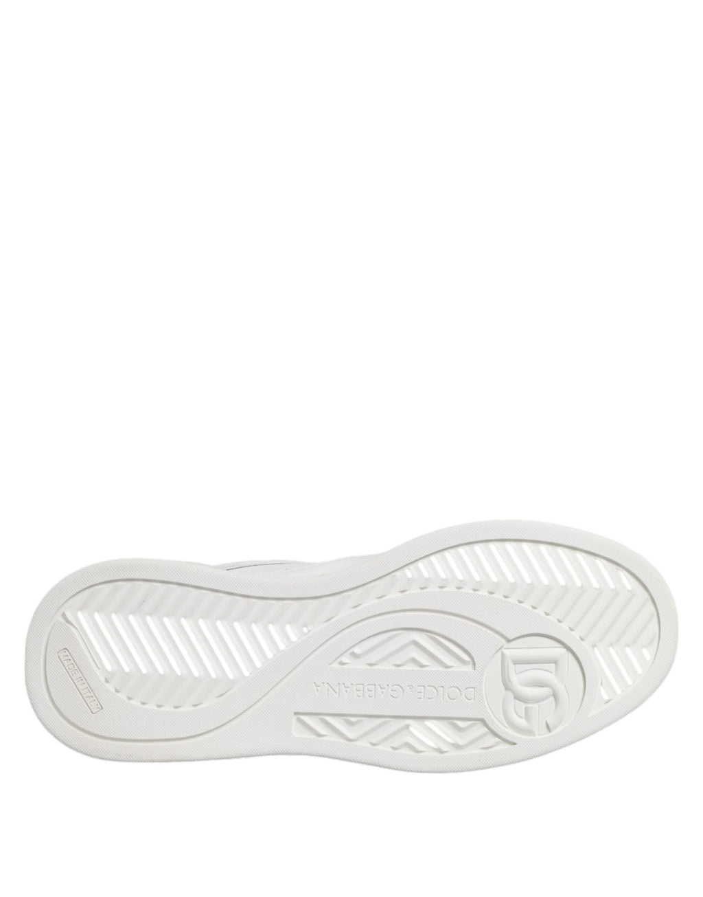 Dolce & Gabbana Weiß Miami Leder Low Top Turnschuhe Schuhe