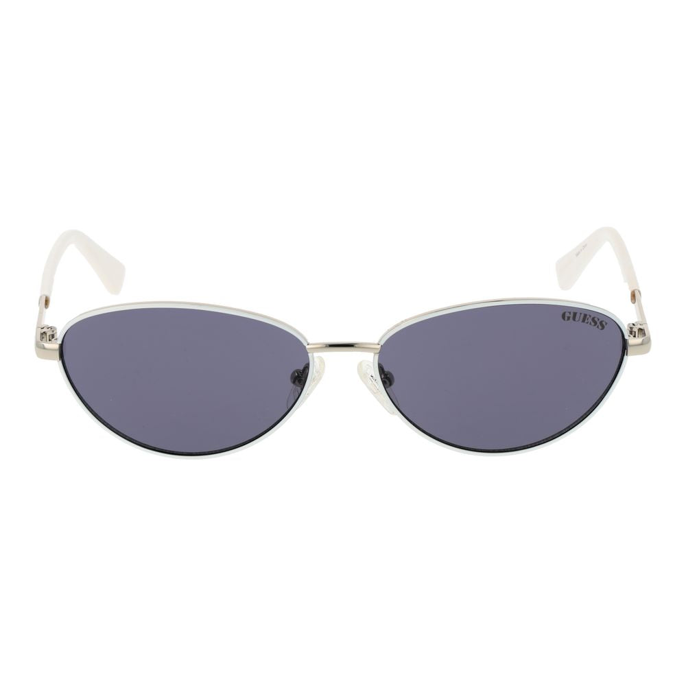 Guess Weiße Unisex-Sonnenbrille