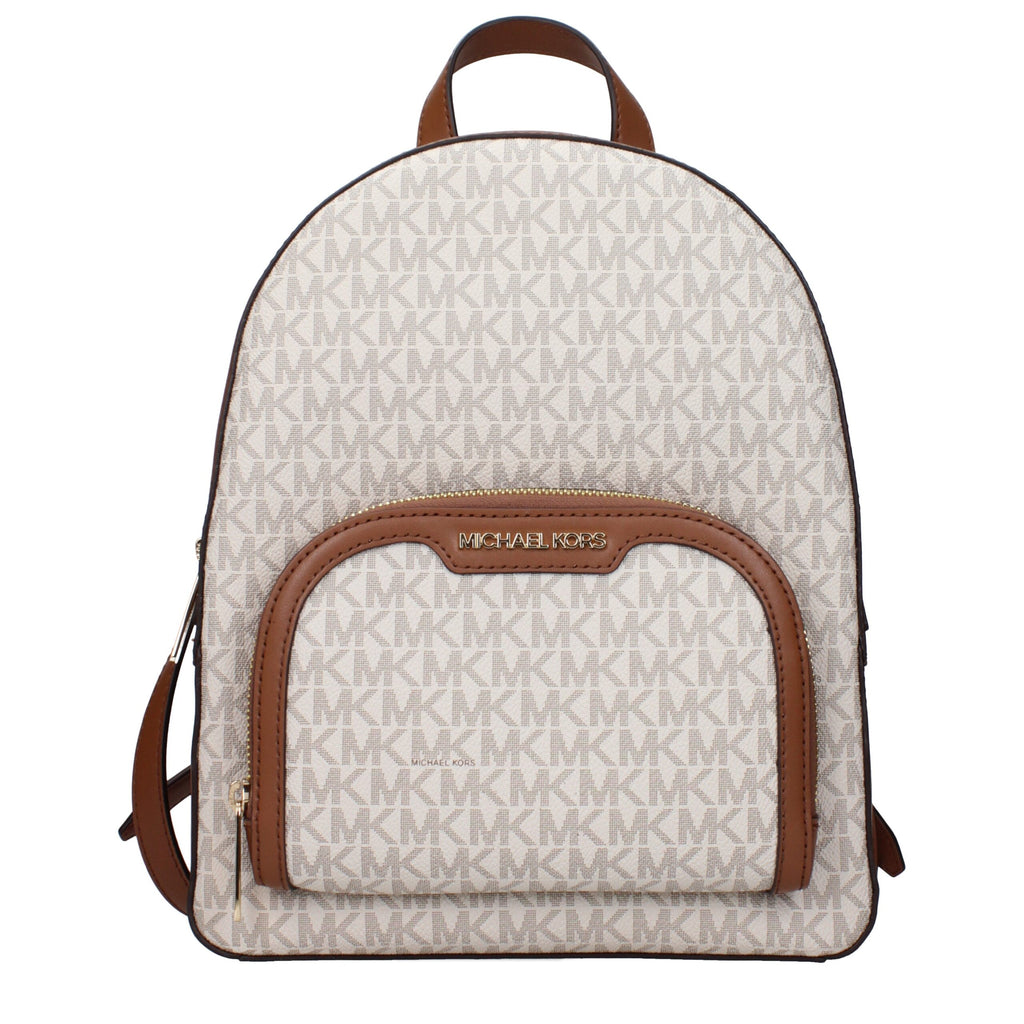 Michael Kors Beige Stoff Rucksäcke