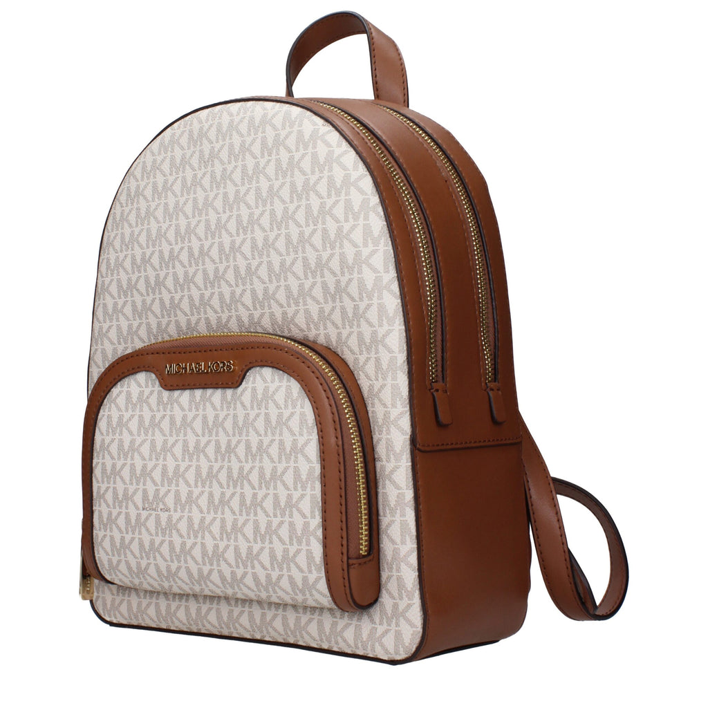 Michael Kors Beige Stoff Rucksäcke