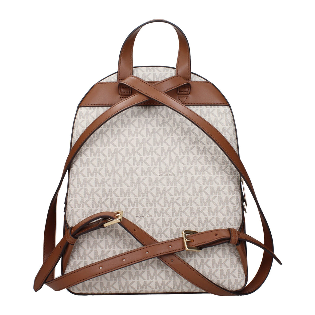 Michael Kors Beige Stoff Rucksäcke