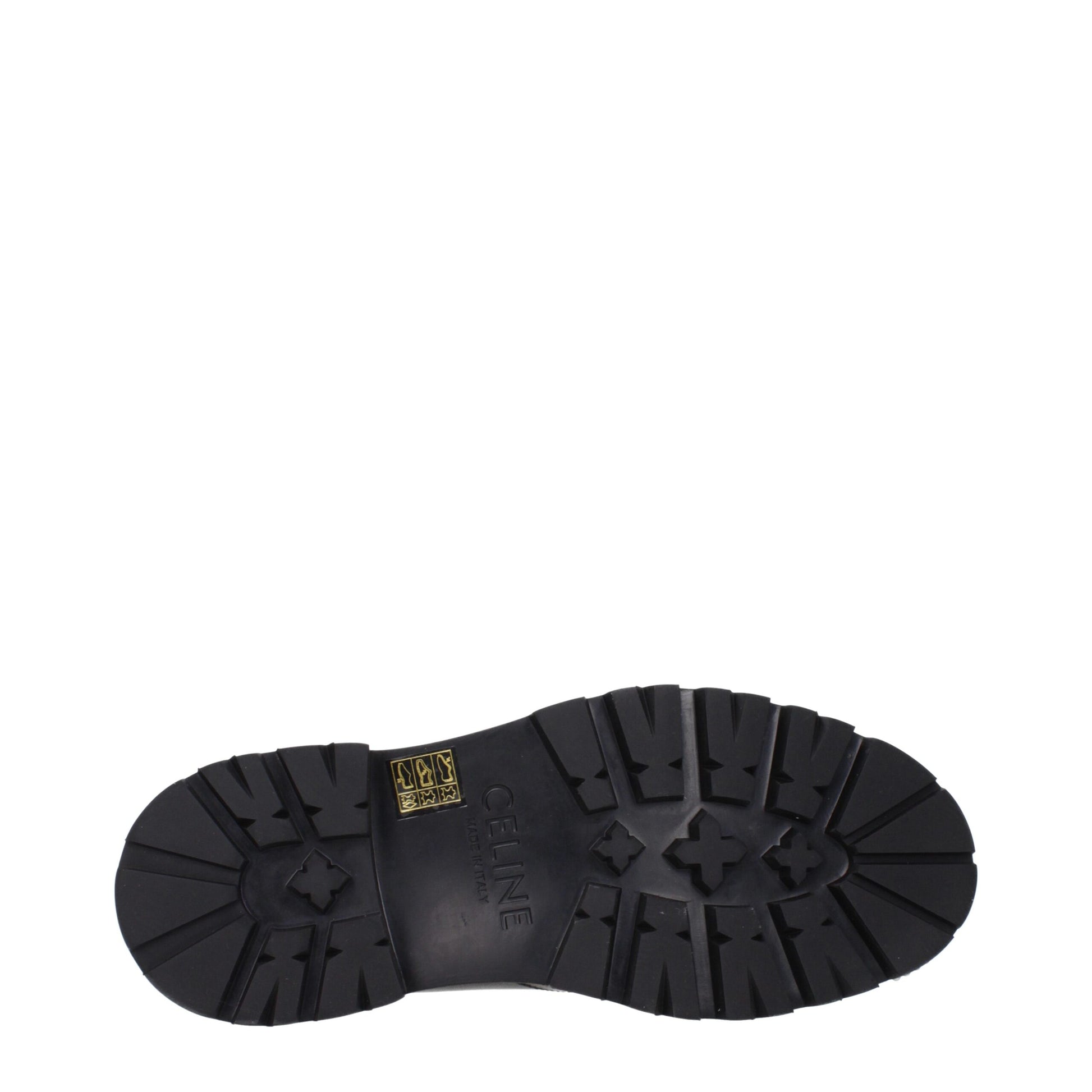 Celine Formelle Schuhe aus schwarzem Leder